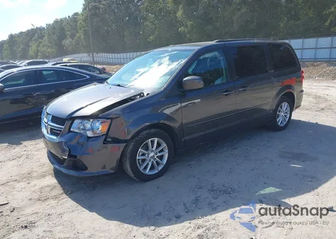 2015 Dodge Grand Caravan Sxt из США, поврежденный, VIN 2C4RDGCG3FR523458
